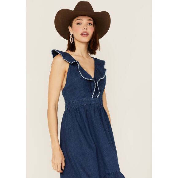 Molly Bracken Dresses & Skirts - Molly Bracken Blue Maxi Dress